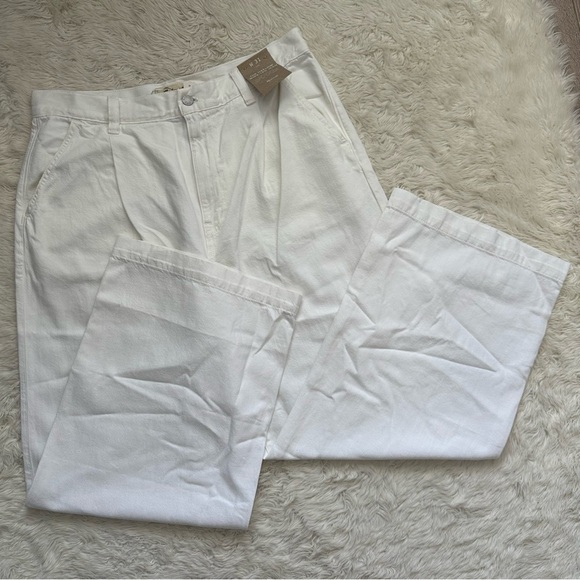 Madewell Jeans The Harlow Wide-Leg: Airy Denim Edition Tile White 31 NWT New - Picture 3 of 13